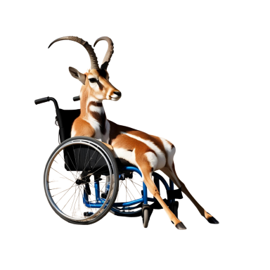 Uitgezakte antilope